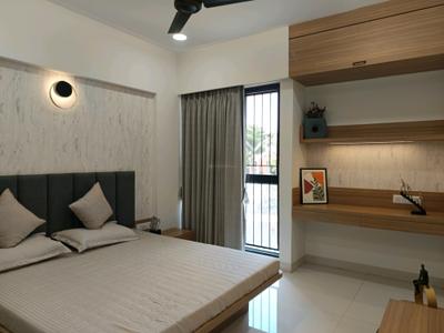 Bedroom Image of 1100 Sq.ft 2 BHK Apartment / Flat for sale in Kumar Princetown Towers, Mohammed Wadi Pune for Rs. 6800000