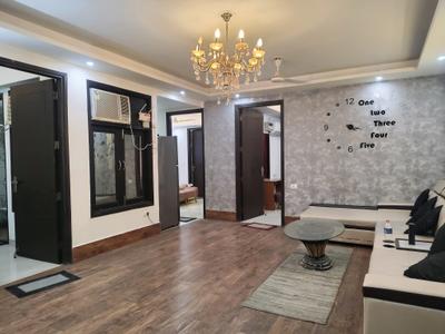Living Room Image of 1500 Sq.ft 3 BHK Builder Floor for rent in Freedom Fighters Enclave New Delhi for Rs. 52000