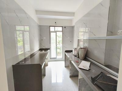 Kitchen Image of 800 Sq.ft 2 BHK Apartment / Flat for rent in KB Boa Vista, Borivali West Mumbai for Rs. 45000
