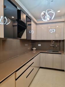 Kitchen Image of 1000 Sq.ft 3 BHK Apartment / Flat for sale in Hans Luxury Floor, Hastsal New Delhi for Rs. 6200000