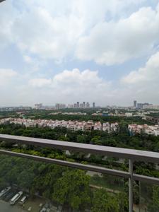 Balcony Image of 650 Sq.ft 2 BHK Apartment / Flat for rent in Godrej The Suites, Jaypee Greens Greater Noida for Rs. 37000
