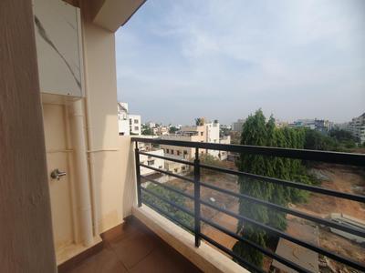 Balcony Image of 1200 Sq.ft 2 BHK Apartment / Flat for rent in Thanisandra Bengaluru for Rs. 28000