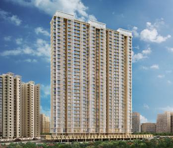 Image of 595 Sq.ft 1 BHK Apartment / Flat for sale in Raunak City, Kalyan West, Kalyan for Rs. 3725889
