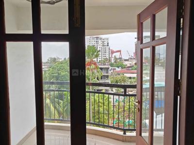 Balcony Image of 1500 Sq.ft 3 BHK Apartment / Flat for rent in Pallimukku Kochi for Rs. 45000