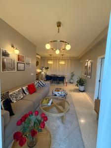 Living Room Image of 2300 Sq.ft 3.5 BHK Apartment / Flat for rent in DLF One Midtown, Karampura New Delhi for Rs. 95000