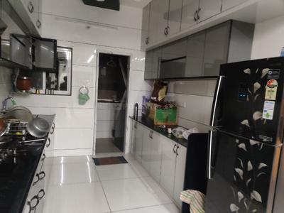 Kitchen Image of 1400 Sq.ft 3 BHK Apartment / Flat for sale in Madhapar Rajkot for Rs. 11500000