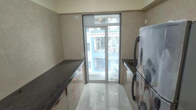 Kitchen Image of 460 Sq.ft 1 BHK Apartment / Flat for sale in Sai Abhyuday Complex Grande, Nalasopara West Nala Sopara for Rs. 3800000