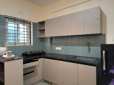 Kitchen Image of 1500 Sq.ft 1 BHK Apartment / Flat for rent in Kodathi Bengaluru for Rs. 26000