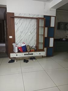 Hall Image of 1800 Sq.ft 3 BHK Apartment / Flat for rent in Anikedhya Atlantis, Chandkheda Ahmedabad for Rs. 30000