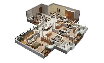 Image of 2100 Sq.ft 4.5 BHK Apartment / Flat for sale in GLS Chandrama, Kharabela Nagar, Bhubaneswar for Rs. 29800000