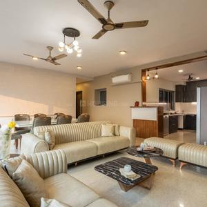 Living Room Image of 2335 Sq.ft 3 BHK Apartment / Flat for sale in Rajapushpa Provincia, Narsingi Hyderabad for Rs. 27800000