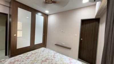 Bedroom Image of 1500 Sq.ft 3 BHK Apartment / Flat for rent in Adani Amogha, Shantigram Ahmedabad for Rs. 45000