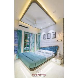 Bedroom Image of 500 Sq.ft 1 BHK Apartment / Flat for rent in Lodha Amara, Kolshet Thane for Rs. 30000