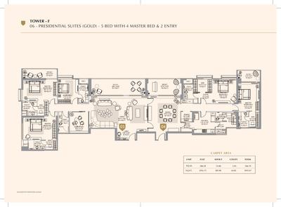Image of 5400 Sq.ft 5 BHK Apartment / Flat for sale in Kolte Patil 24K Sereno, Baner, Pune for Rs. 65000000
