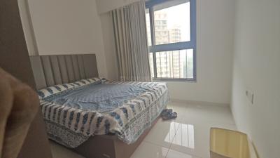 Bedroom Image of 1480 Sq.ft 3 BHK Apartment / Flat for rent in Adani Amogha, Shantigram Ahmedabad for Rs. 40000