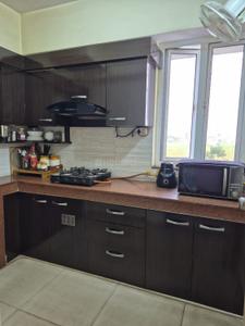 Kitchen Image of 890 Sq.ft 2 BHK Apartment / Flat for sale in Saakaar Gulmohar Greens, Jamsaut Patna for Rs. 8800000