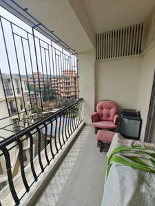 Balcony Image of 1006 Sq.ft 2 BHK Apartment / Flat for rent in Classic Zion Square 2, Mapusa Goa for Rs. 62000