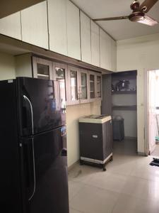 Kitchen Image of 1100 Sq.ft 2 BHK Apartment / Flat for rent in Kameshwar Annex, Motera Ahmedabad for Rs. 25000