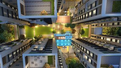 Image of 1027 Sq.ft 3 BHK Apartment / Flat for sale in Eden The Forest, Paikpara, Kolkata for Rs. 14000000