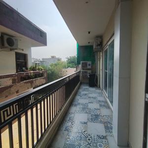 Balcony Image of 3000 Sq.ft 3 BHK Builder Floor for rent in Sector 46 Gurgaon for Rs. 60000