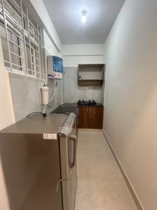 Kitchen Image of 600 Sq.ft 1 BHK Apartment / Flat for rent in S.G. Palya Bengaluru for Rs. 26999