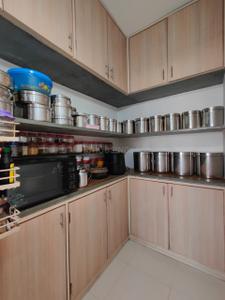 Kitchen Image of 1890 Sq.ft 3 BHK Apartment / Flat for sale in Prahlad Nagar Ahmedabad for Rs. 18000000