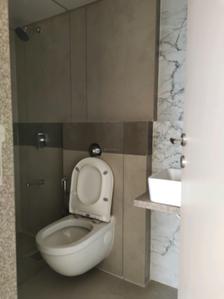 Bedroom Two Image of 689 Sq.ft 2 BHK Apartment / Flat for rent in Gurukrupa Marina Enclave, Malad West Mumbai for Rs. 60000