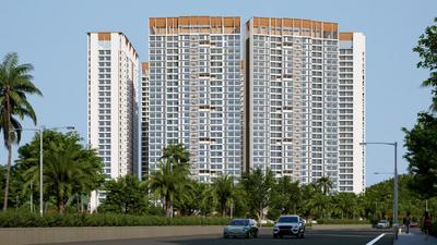 Image of 618 Sq.ft 2 BHK Apartment / Flat for sale in Superb Yogakshema Residency Phase I, Panvel, Navi Mumbai for Rs. 6200000