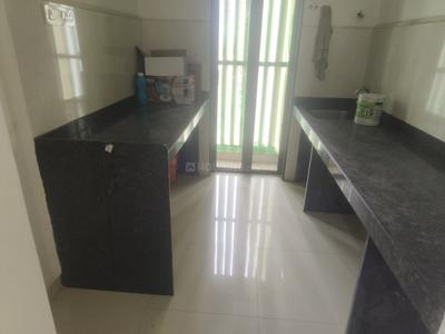 Kitchen Image of 720 Sq.ft 2 BHK Apartment / Flat for rent in Runwal My City, Usarghar Thane for Rs. 12000
