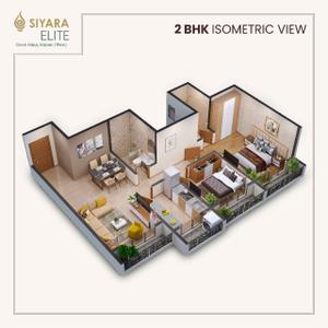 Image of 550 Sq.ft 1 BHK Apartment / Flat for sale in Siyara Avantika, Bhiwandi, Thane for Rs. 3800000