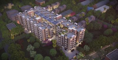 Image of 807 Sq.ft 2 BHK Apartment / Flat for sale in DAC Millennium, Gerugambakkam, Chennai for Rs. 7400000