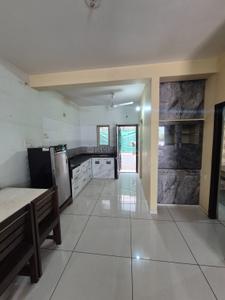 Kitchen Image of 2400 Sq.ft 4 BHK Villa for rent in Aatmiya Prince And Princess Villa, Gotri Vadodara for Rs. 40000
