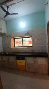 Kitchen Image of 1050 Sq.ft 1 BHK Independent House for rent in Karelibagh Vadodara for Rs. 11500