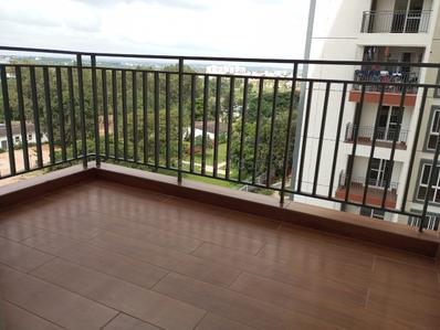 Balcony Image of 1230 Sq.ft 2 BHK Apartment / Flat for sale in Disha Pursuit Of Sunshine, Bommenahalli Bengaluru for Rs. 13000000