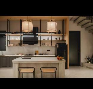 Kitchen Image of 4090 Sq.ft 4 BHK Villa for sale in Siolim Goa for Rs. 120000000