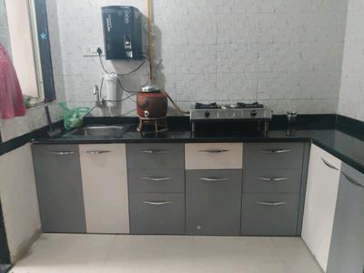 Kitchen Image of 1440 Sq.ft 3 BHK Apartment / Flat for sale in Flora Iris, Ghuma Ahmedabad for Rs. 7200000