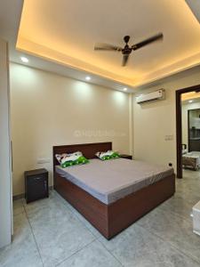 Bedroom Image of 1000 Sq.ft 2 BHK Builder Floor for rent in Sector 46 Gurgaon for Rs. 48000