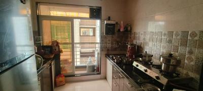 Kitchen Image of 985 Sq.ft 2 BHK Apartment / Flat for rent in Mangalmurti Sapphire, Thakurli Thane for Rs. 20000
