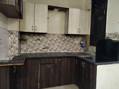 Kitchen Image of 550 Sq.ft 1 BHK Builder Floor for rent in Indirapuram Ghaziabad for Rs. 15000
