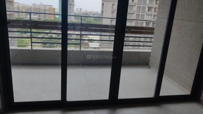 Balcony Image of 1500 Sq.ft 3 BHK Apartment / Flat for sale in Dev Pinnacle, Koteshwar Ahmedabad for Rs. 13500000
