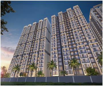 Image of 616 Sq.ft 1 BHK Apartment / Flat for sale in Megaj La Mer One , Panvel, Navi Mumbai for Rs. 5000000