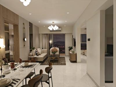 Living Room Image of 752 Sq.ft 2 BHK Apartment / Flat for sale in Ajmera Manhattan, Wadala East Mumbai for Rs. 28200000