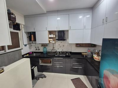 Kitchen Image of 1250 Sq.ft 2.5 BHK Apartment / Flat for rent in Rama Metro Life Maxima Residences, Tathawade Pune for Rs. 29999