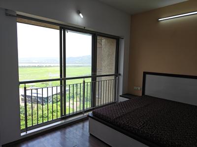 Bedroom Image of 1000 Sq.ft 3 BHK Apartment / Flat for rent in Lodha Splendora, Thane West Thane for Rs. 42000