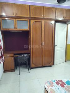 Bedroom Image of 1200 Sq.ft 3 BHK Apartment / Flat for rent in Prajapati Park, Kopar Khairane Navi Mumbai for Rs. 75000