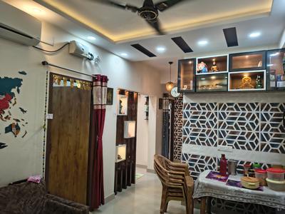 Hall Image of 900 Sq.ft 2.5 BHK Apartment / Flat for rent in Dharitri New Royal Enclave, New Town Kolkata for Rs. 22000