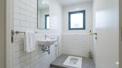 Bathroom Image of 1100 Sq.ft 3 BHK Apartment / Flat for sale in Godrej Prakriti, Sodepur Kolkata for Rs. 7500000
