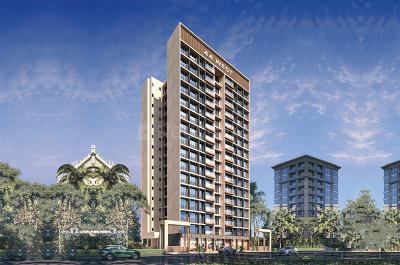 Image of 1035 Sq.ft 2 BHK Apartment / Flat for sale in Krystal 44 West, Seawoods, Navi Mumbai for Rs. 16000000