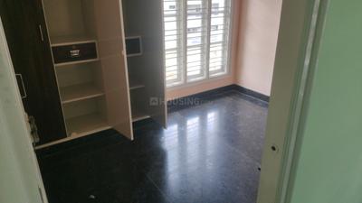 Bedroom Image of 650 Sq.ft 2 BHK Builder Floor for rent in Mallathahalli Bengaluru for Rs. 16000