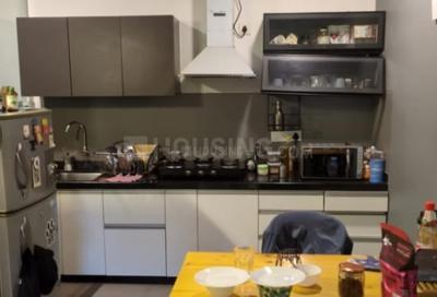 Kitchen Image of 653 Sq.ft 1 BHK Apartment / Flat for sale in Skyi Songbirds , Bhugaon Pune for Rs. 5000000